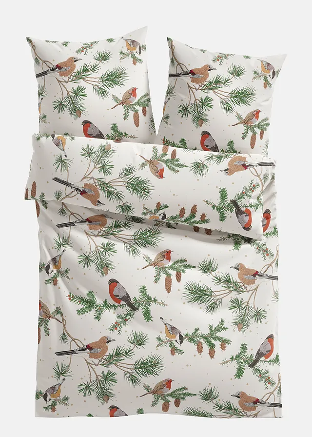 Posteľná bielizeň s vtákmi