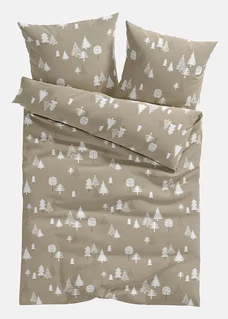 Parure de lit motif sapins