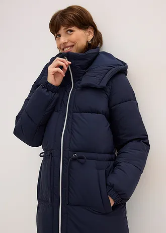 Voděodolný prošívaný kabát • inkoustově modrá • bonprix obchod