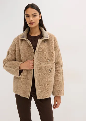 Jas van teddybont, Kleur: lichtkaki