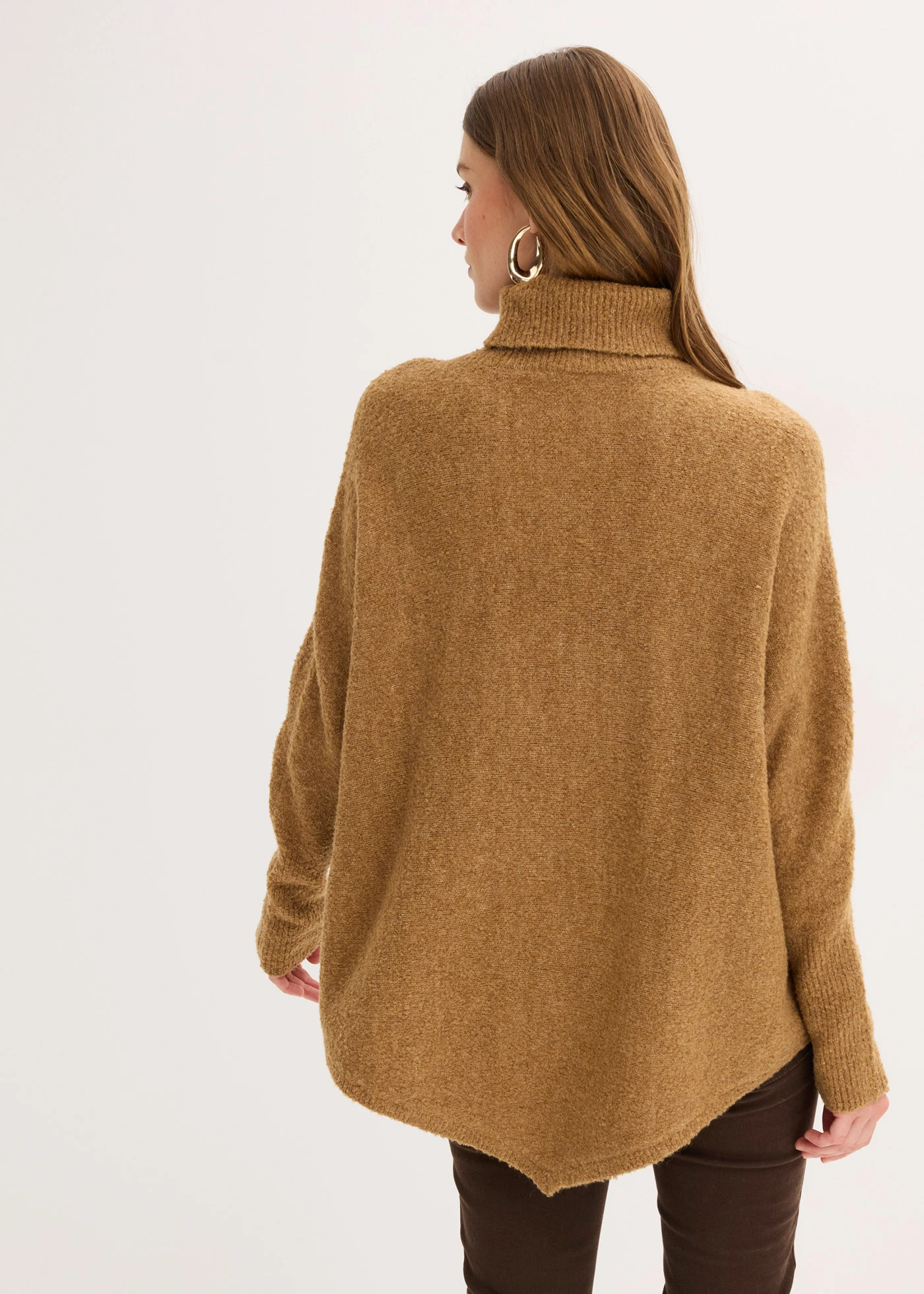 Oversized svetr • koňakově hnědá • bonprix obchod