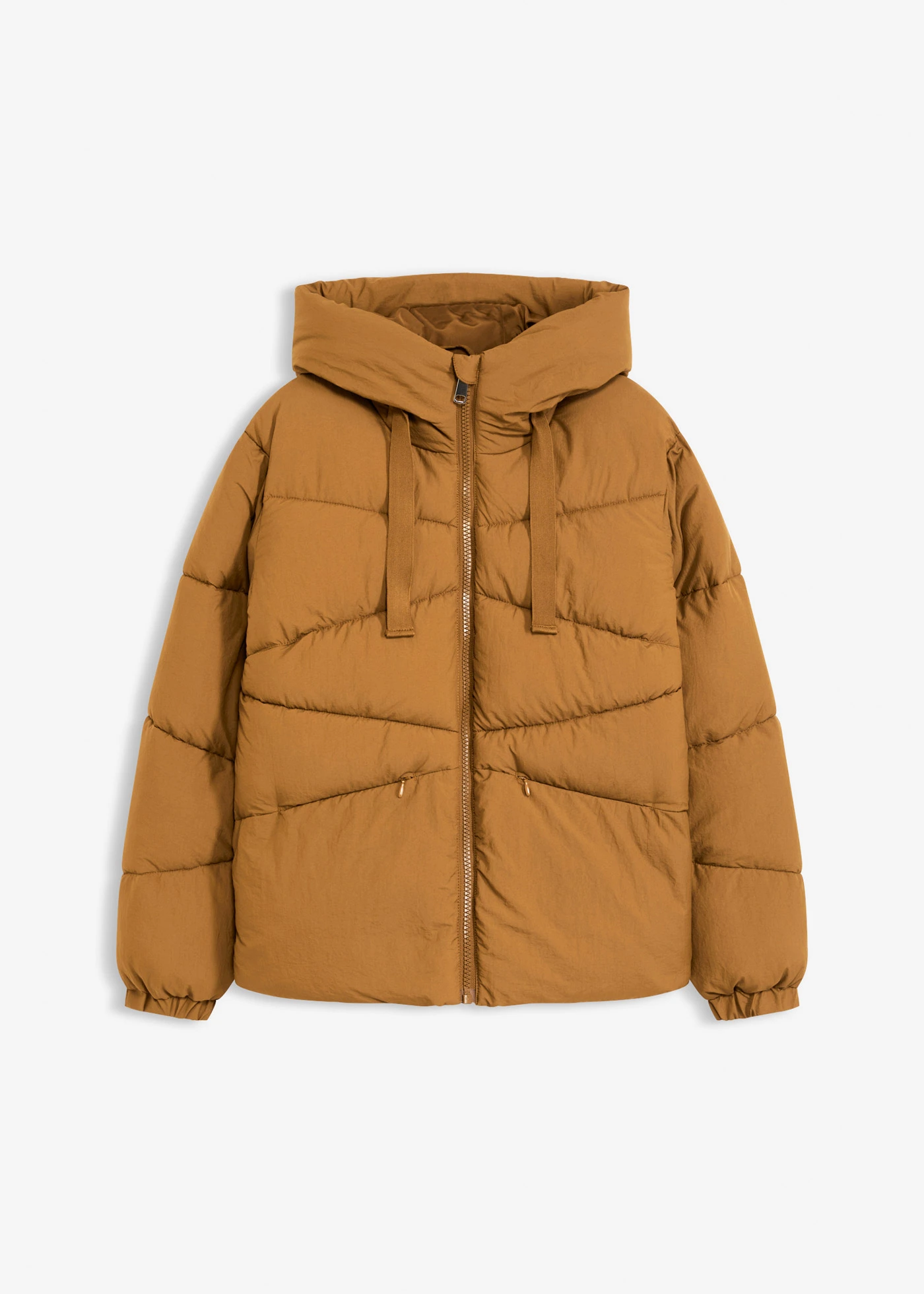 Voděodolná prošívaná bunda • koňakově hnědá • bonprix obchod