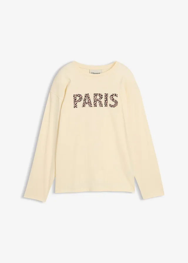 Tričko s dlhým rukávom z čistej bio bavlny