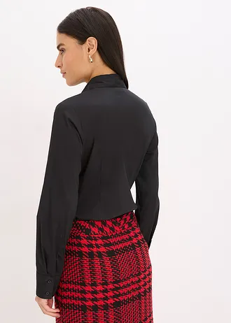 Cămașă tip body • negru • magazin bonprix