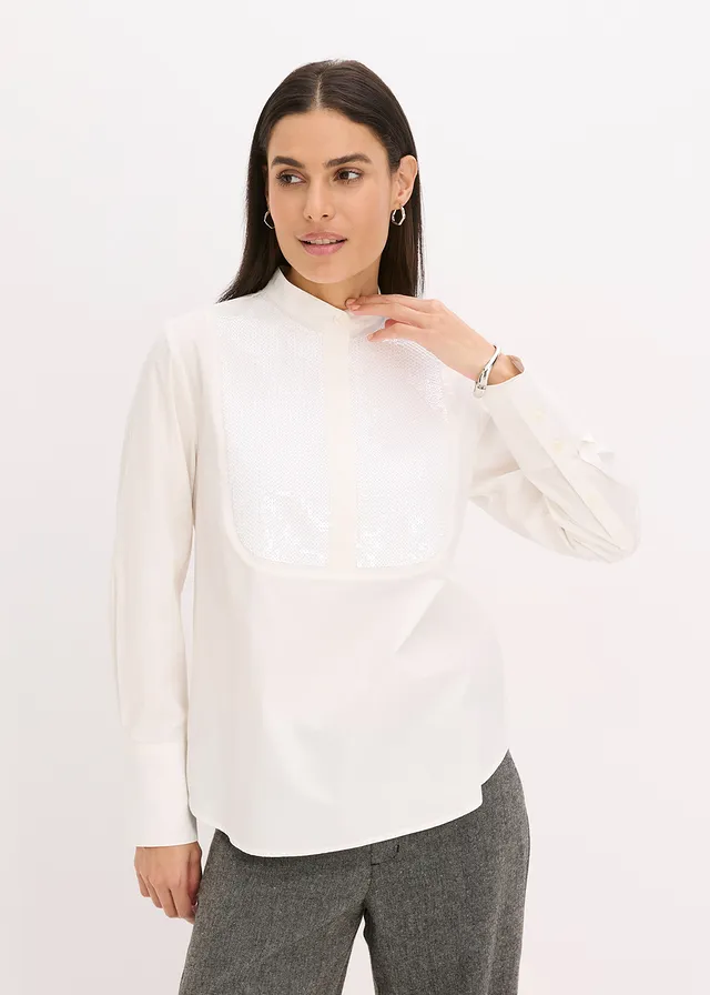 Tunique à sequins • écru • product-page.page-title-suffix
