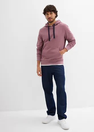 Hoodie van katoen, Kleur: mat violet
