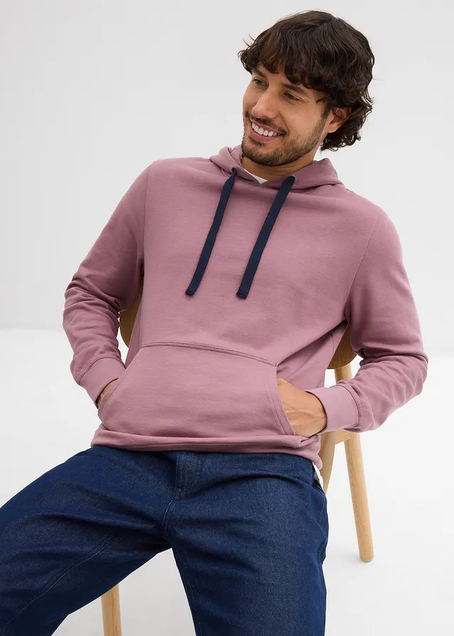 Sweat à capuche 100% coton • violine mat • product-page.page-title-suffix