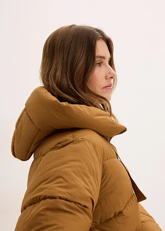 Vízlepergető steppelt dzseki • konyakbarna • bonprix áruház