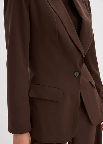 Blézer • sötétbarna • bonprix áruház