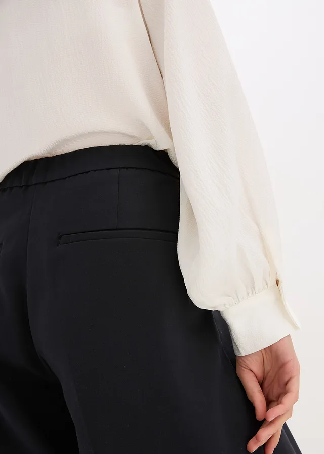 Pantalon barrel en viscose mélangée • noir • product-page.page-title-suffix