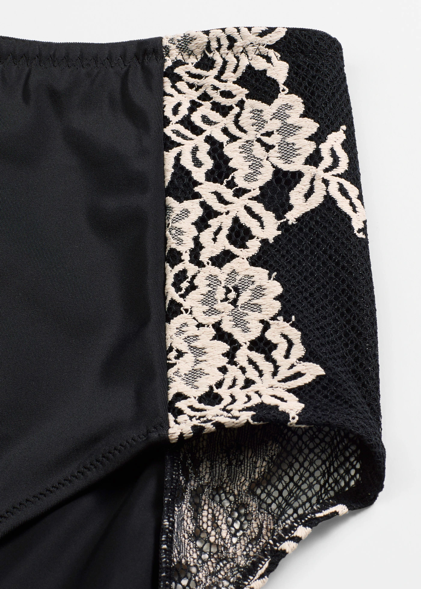 Chilot efect shape puternic • negru/ecru • magazin bonprix