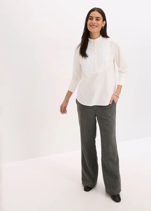 Tunique à sequins ecru