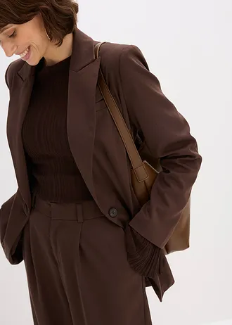 Blézer • sötétbarna • bonprix áruház