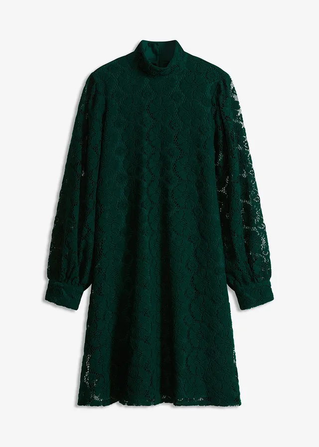 Robe courte en dentelle