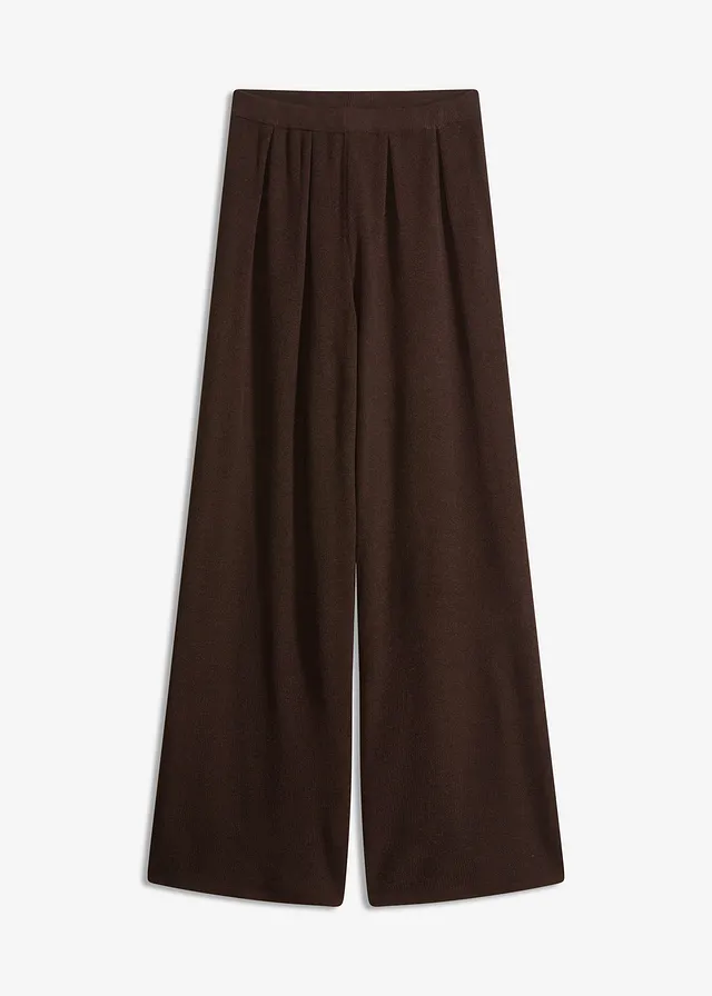 Pantaloni din tricot fin