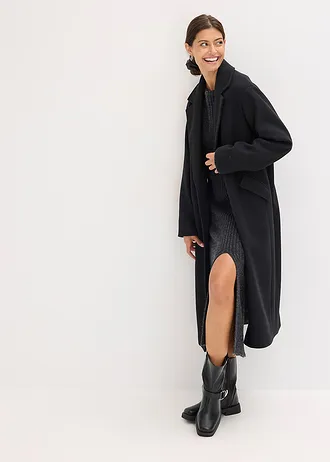 Kabát, barva: černá