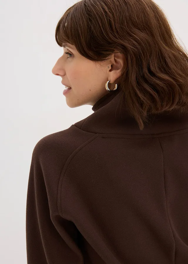 Pull col boule • marron foncé • product-page.page-title-suffix
