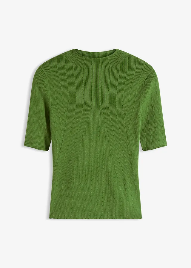 Pulóver, vrúbkovaný