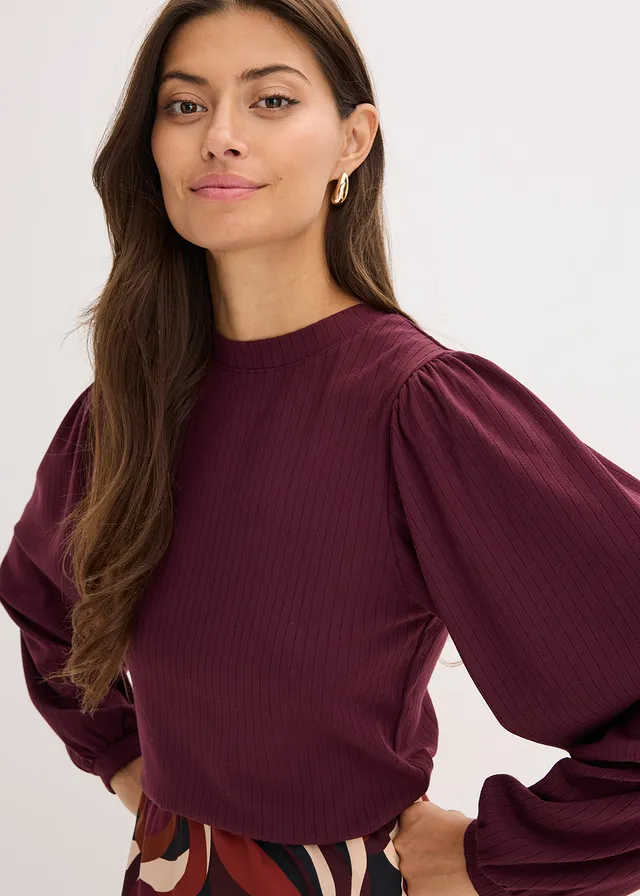 Longsleeve • wijnrood • product-page.page-title-suffix