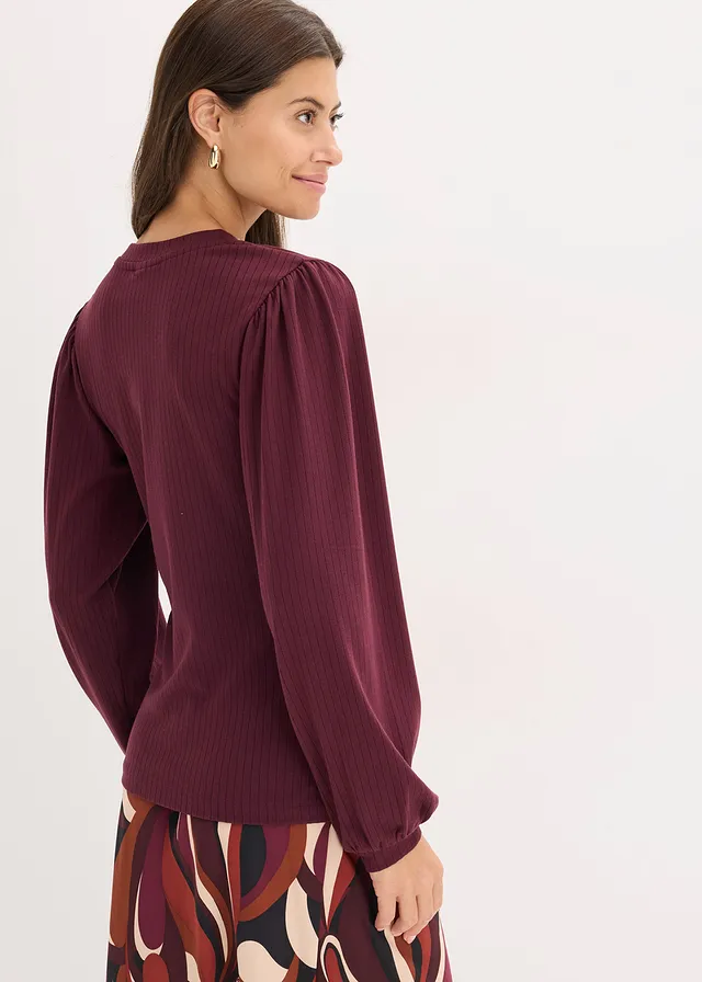 Longsleeve • wijnrood • product-page.page-title-suffix