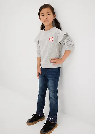 Termo džíny s žerzejovou podšívkou, Slim Fit • tmavě modrý denim • bonprix obchod