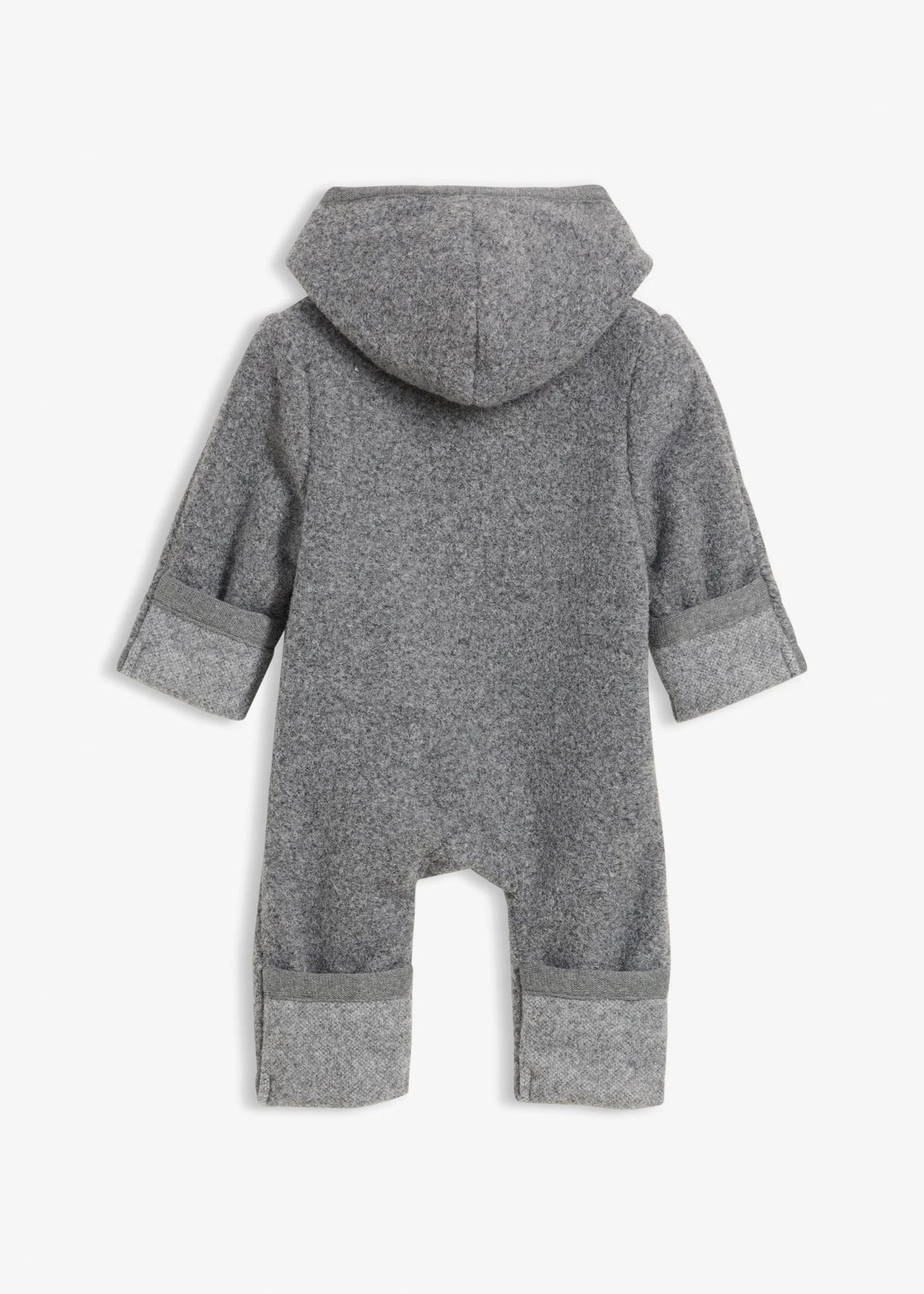 Overal vo vlnenom vzhľade • svetlosivá melírovaná • obchod bonprix