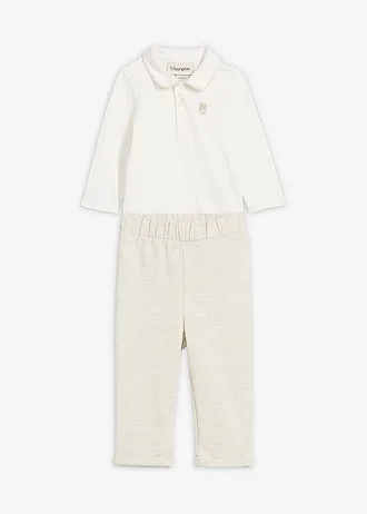 Body et pantalon 100% coton (ens. 2 pces)