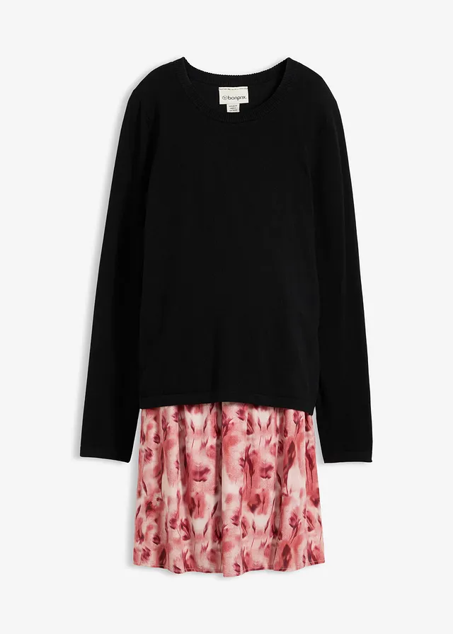 Materské šaty na dojčenie z bavlny a viskózy