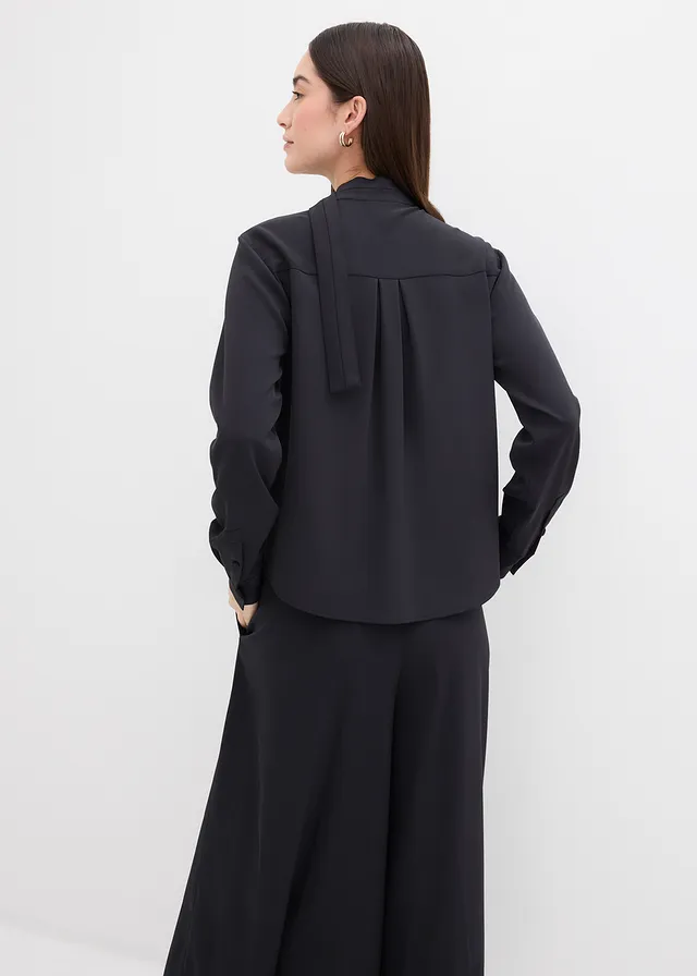 Blouse légèrement brillante • noir • product-page.page-title-suffix