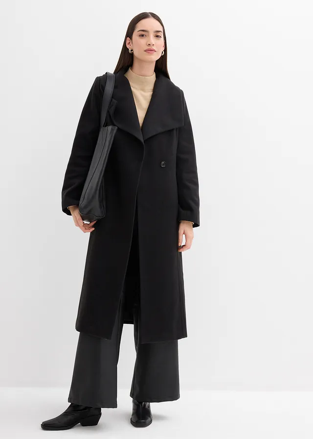 Manteau, Couleur: noir