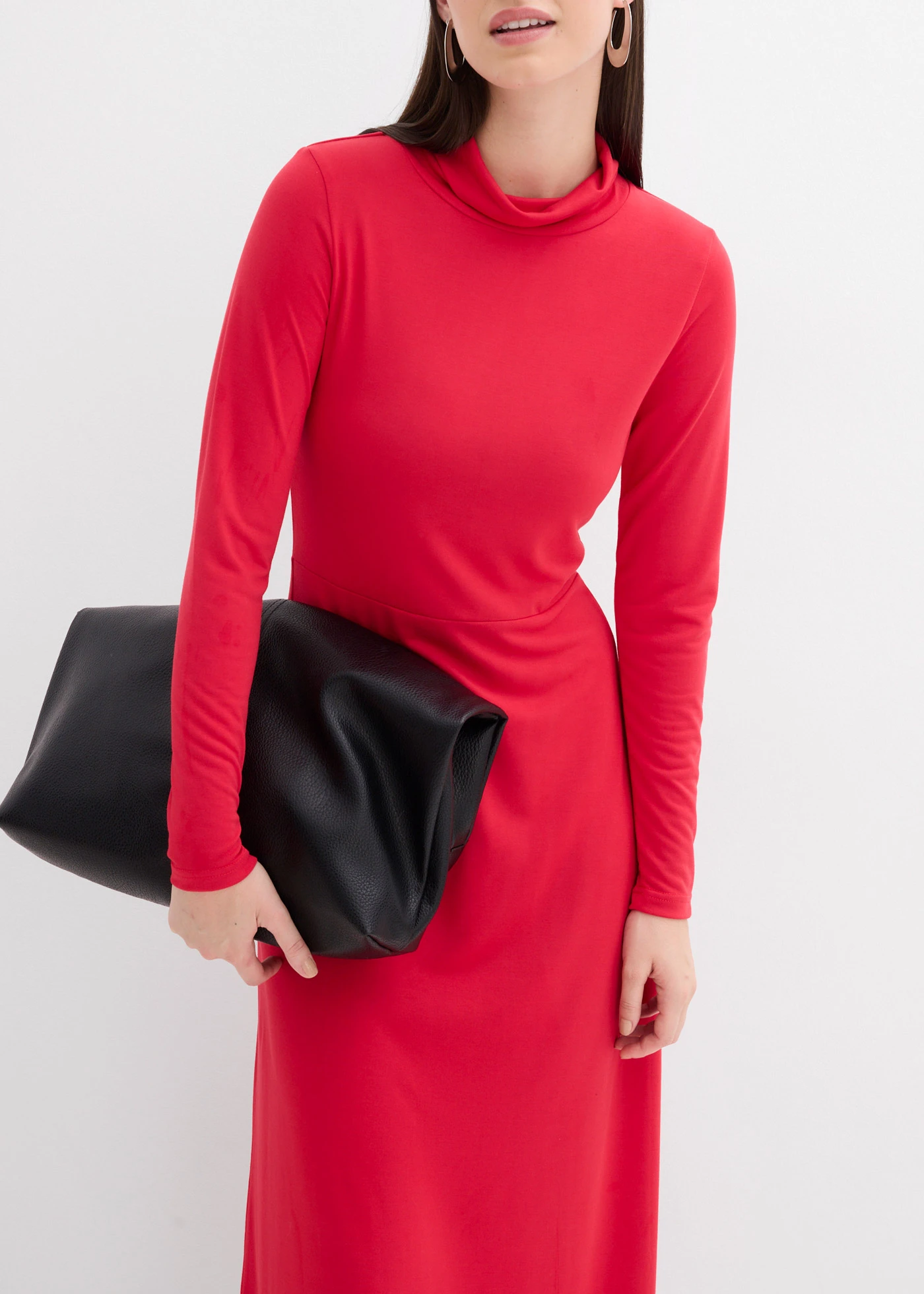 Rochie din jerse moale cu modal • roșu • magazin bonprix