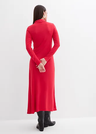 Rochie din jerse moale cu modal • roșu • magazin bonprix