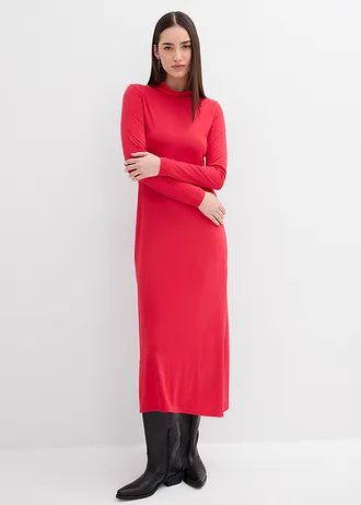 Rochie din jerse moale cu modal • roșu • magazin bonprix