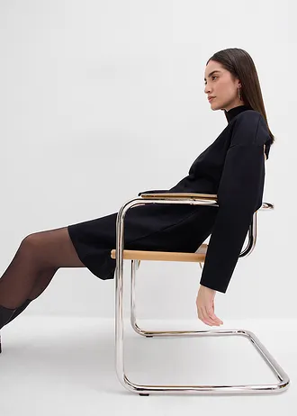 Robe en jersey Punto di Roma • noir • Boutique bonprix