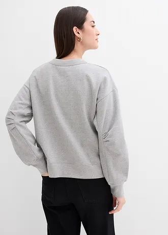 Sweater, Kleur: lichtgrijs gemêleerd
