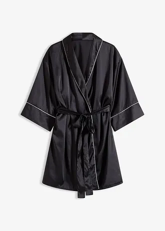 Kimono en satin brillant