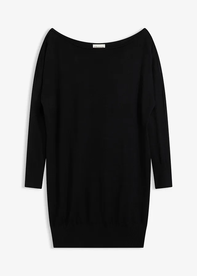 Rochie tricotată pe un umăr