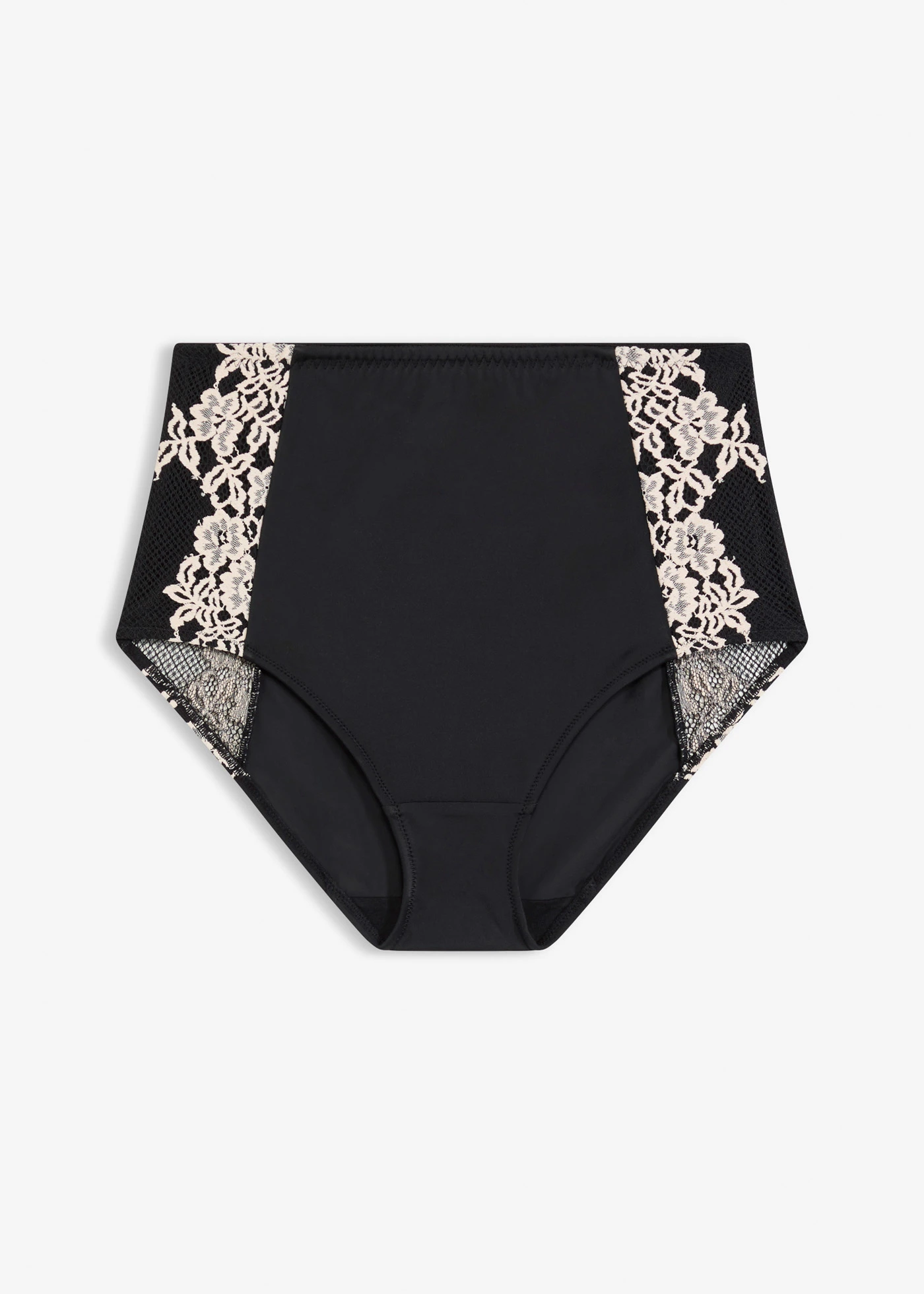 Chilot efect shape puternic • negru/ecru • magazin bonprix