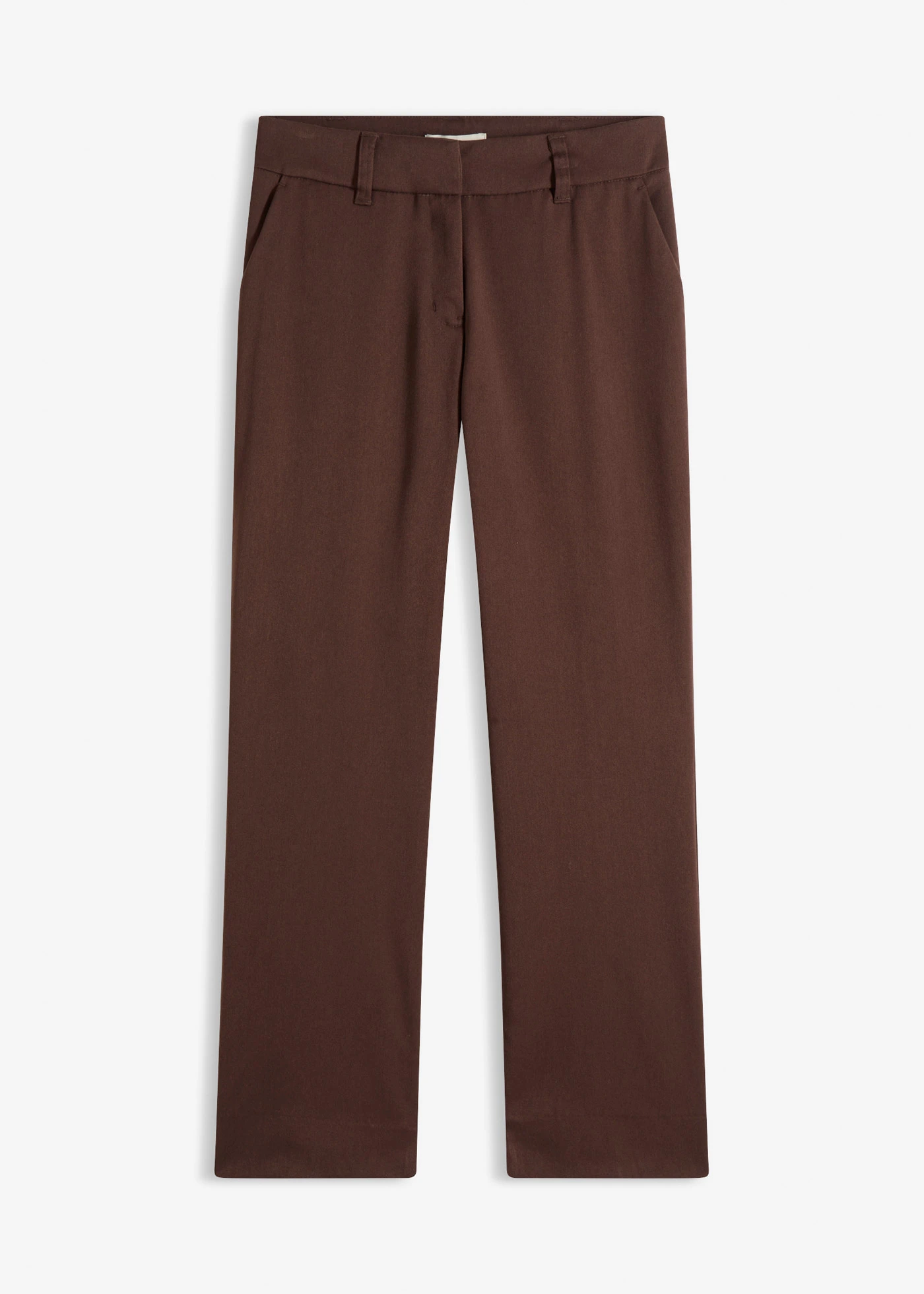 Pantalon de tailleur avec fentes • marron foncé • Boutique bonprix