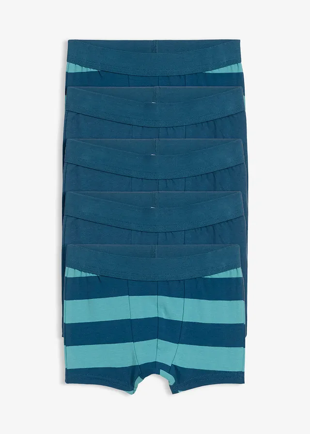 Chilot boxer cu bumbac organic moale (set/ 5 buc.)