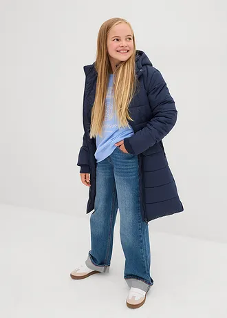 Geacă matlasată cu glugă detașabilă • bleumarin • magazin bonprix