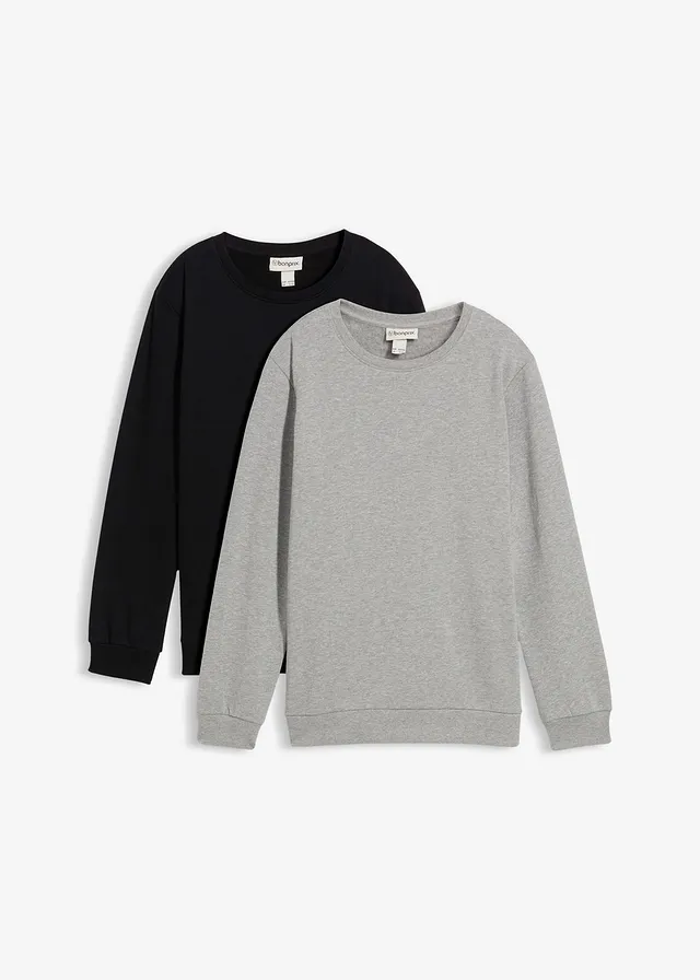 Bluză casual din bumbac organic 100% (set/2 buc.)