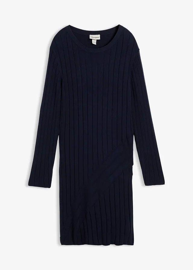 Rochie tricotată din amestec moale de viscoză