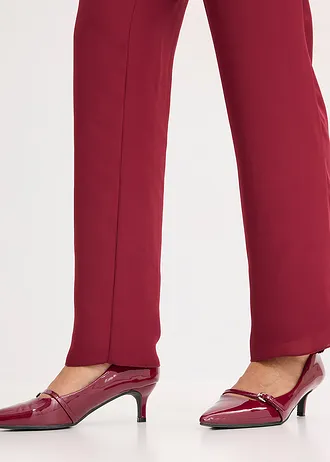 Broek • robijnrood • bonprix online shop