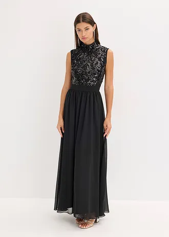 Rochie maxi • negru • magazin bonprix