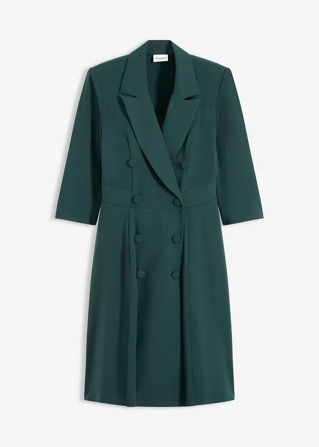 Robe blazer à jupe évasée