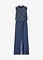 Jumpsuit met parelborduursel, Kleur: donkerblauw