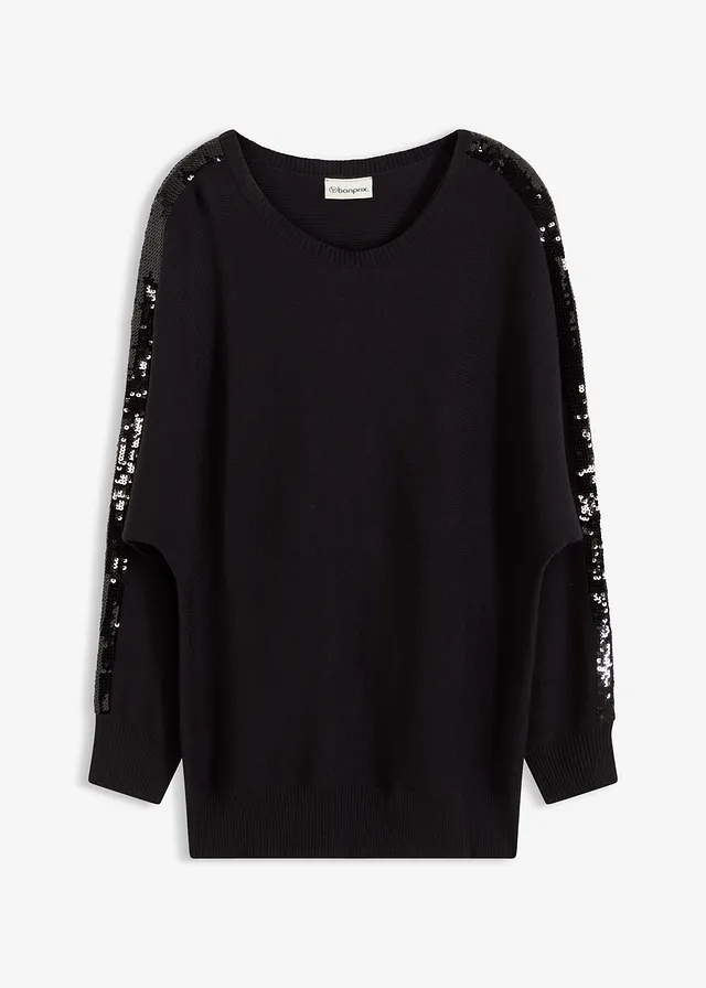 Pull en fine maille à sequins