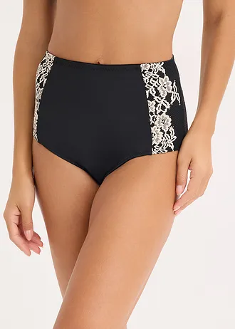 Chilot efect shape puternic • negru/ecru • magazin bonprix