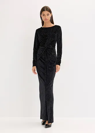 Rochie de seară strălucitoare, culoare: negru